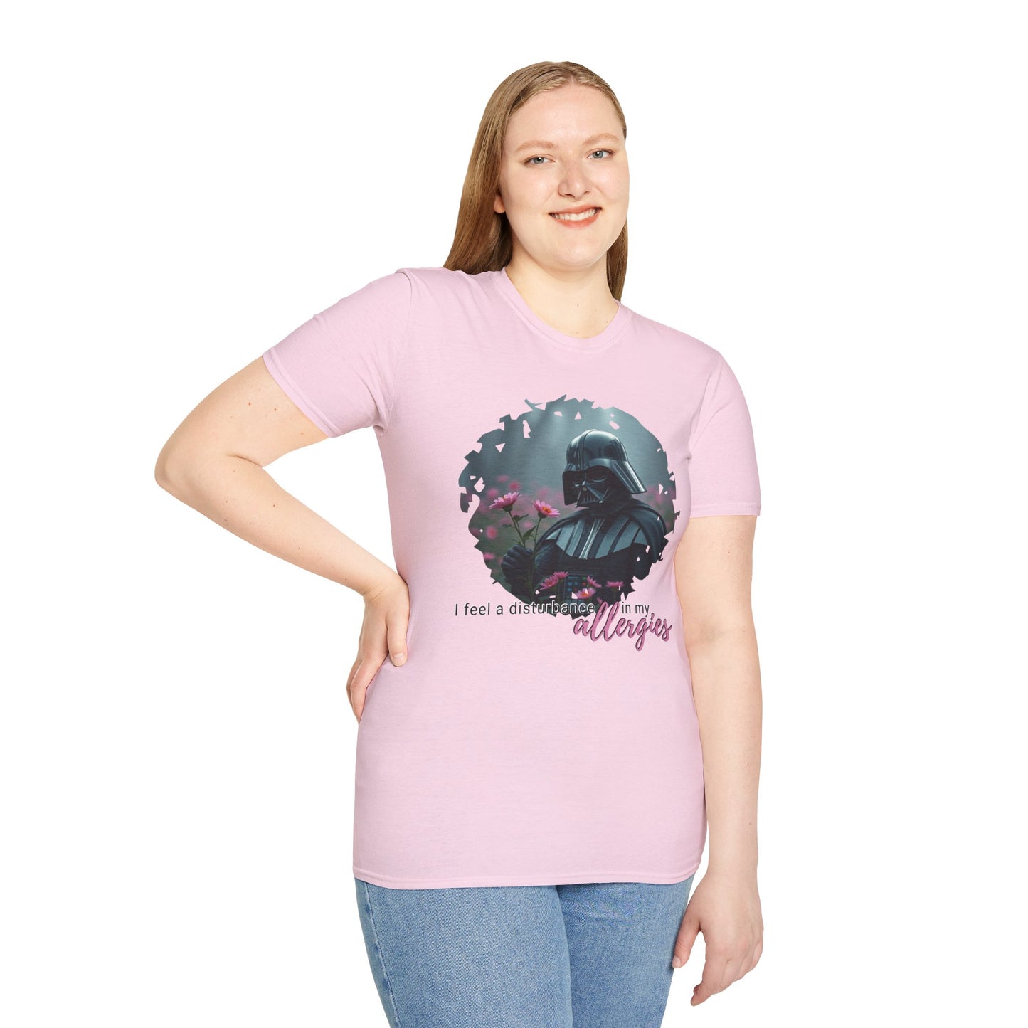 I Feel a Disturbance in My Allergies Shirt, Funny Sci-Fi Allergy Tee, Sarcastic Shirt