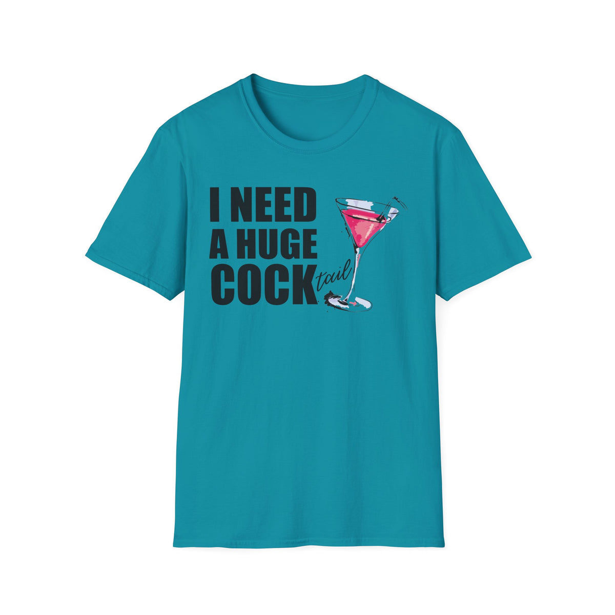 Funny Cocktail T-Shirt | Unisex Humor Tee, Party Shirt, Gift for Bartenders, Birthday Celebration, Casual Wear