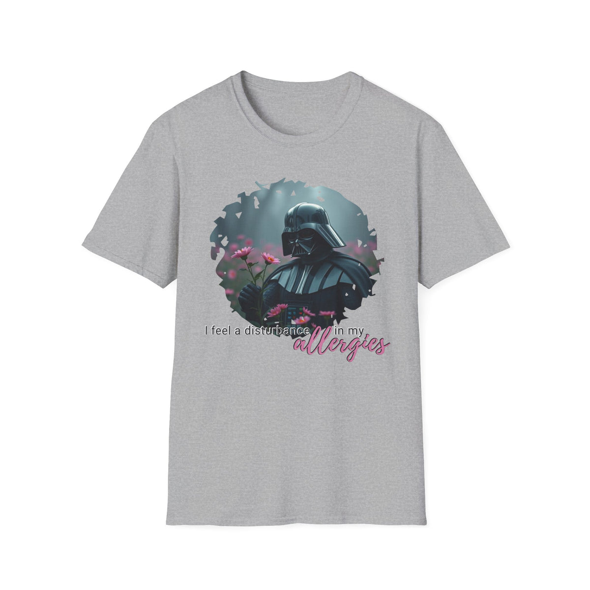 I Feel a Disturbance in My Allergies Shirt, Funny Sci-Fi Allergy Tee, Sarcastic Shirt