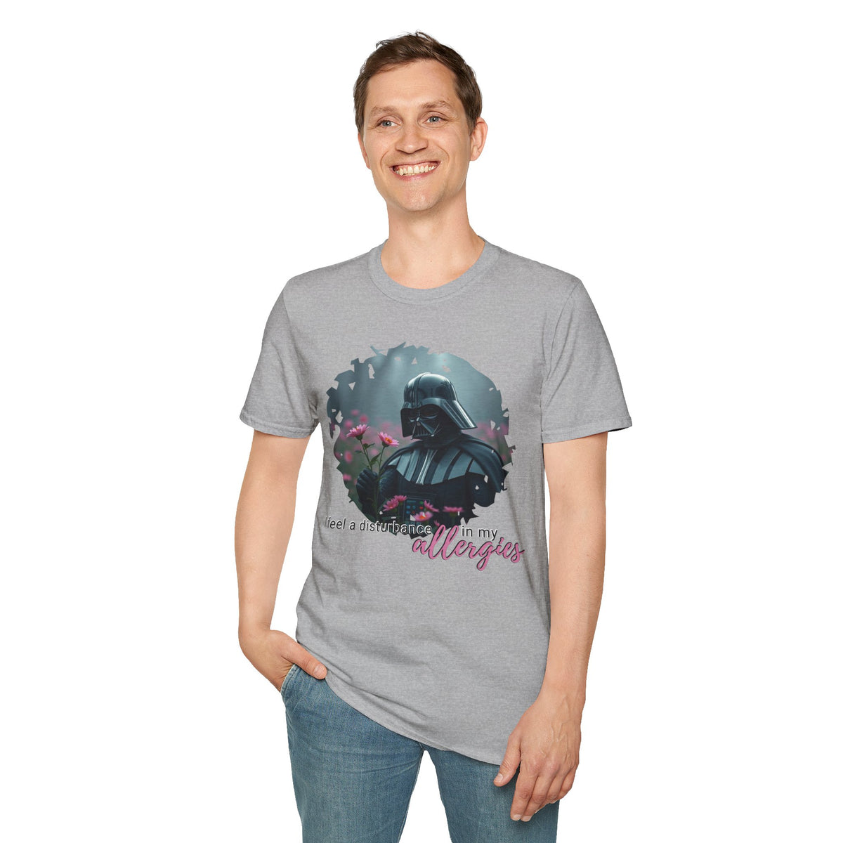 I Feel a Disturbance in My Allergies Shirt, Funny Sci-Fi Allergy Tee, Sarcastic Shirt