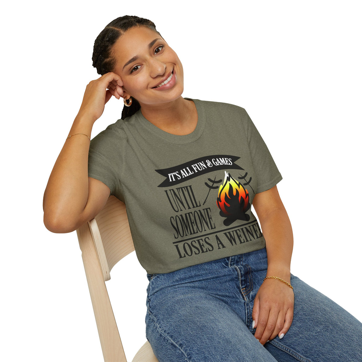 Fun Camping Humor T-Shirt, Outdoor Apparel, Hilarious Gift, Birthday Present, Summer BBQ, Family Reunion Shirt