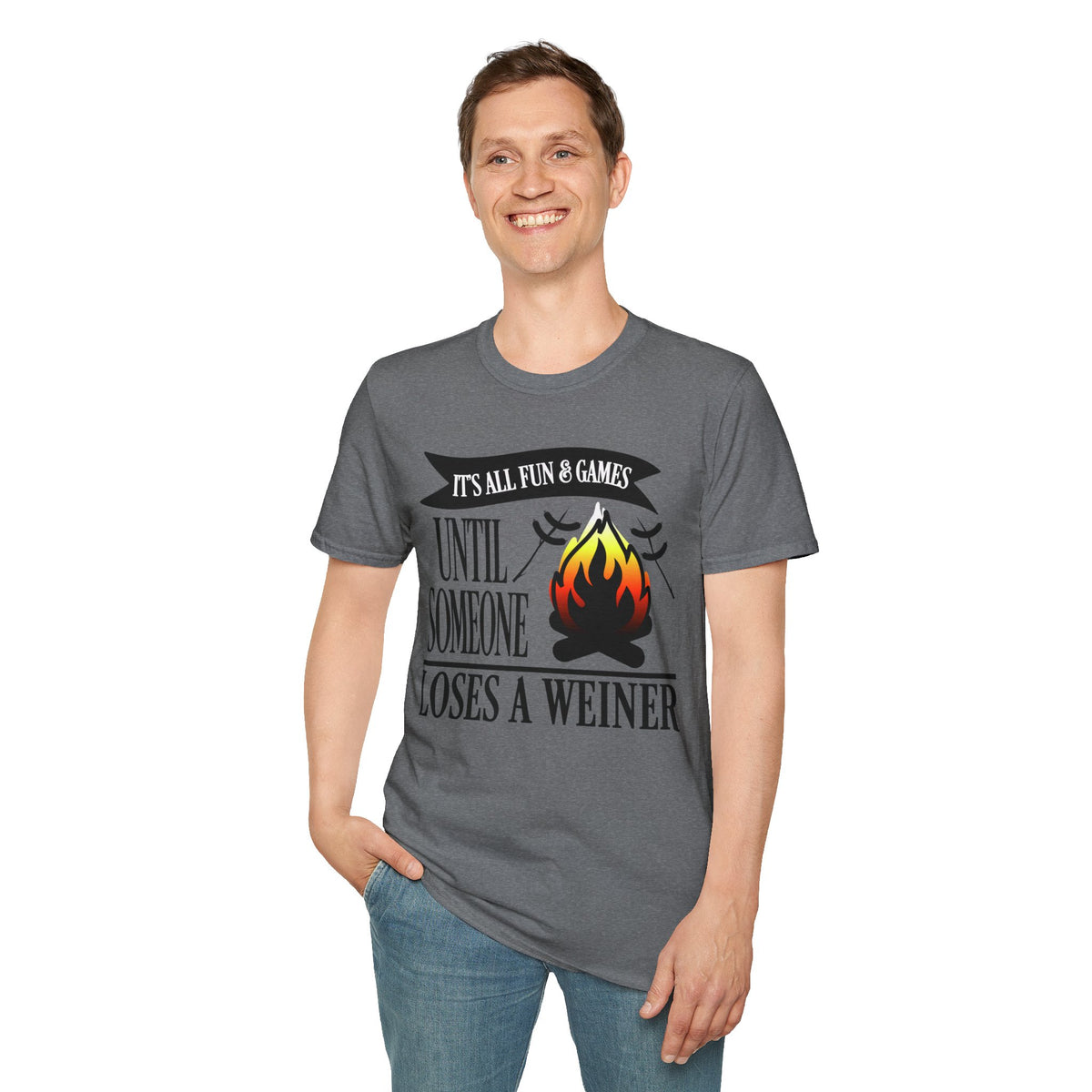 Fun Camping Humor T-Shirt, Outdoor Apparel, Hilarious Gift, Birthday Present, Summer BBQ, Family Reunion Shirt