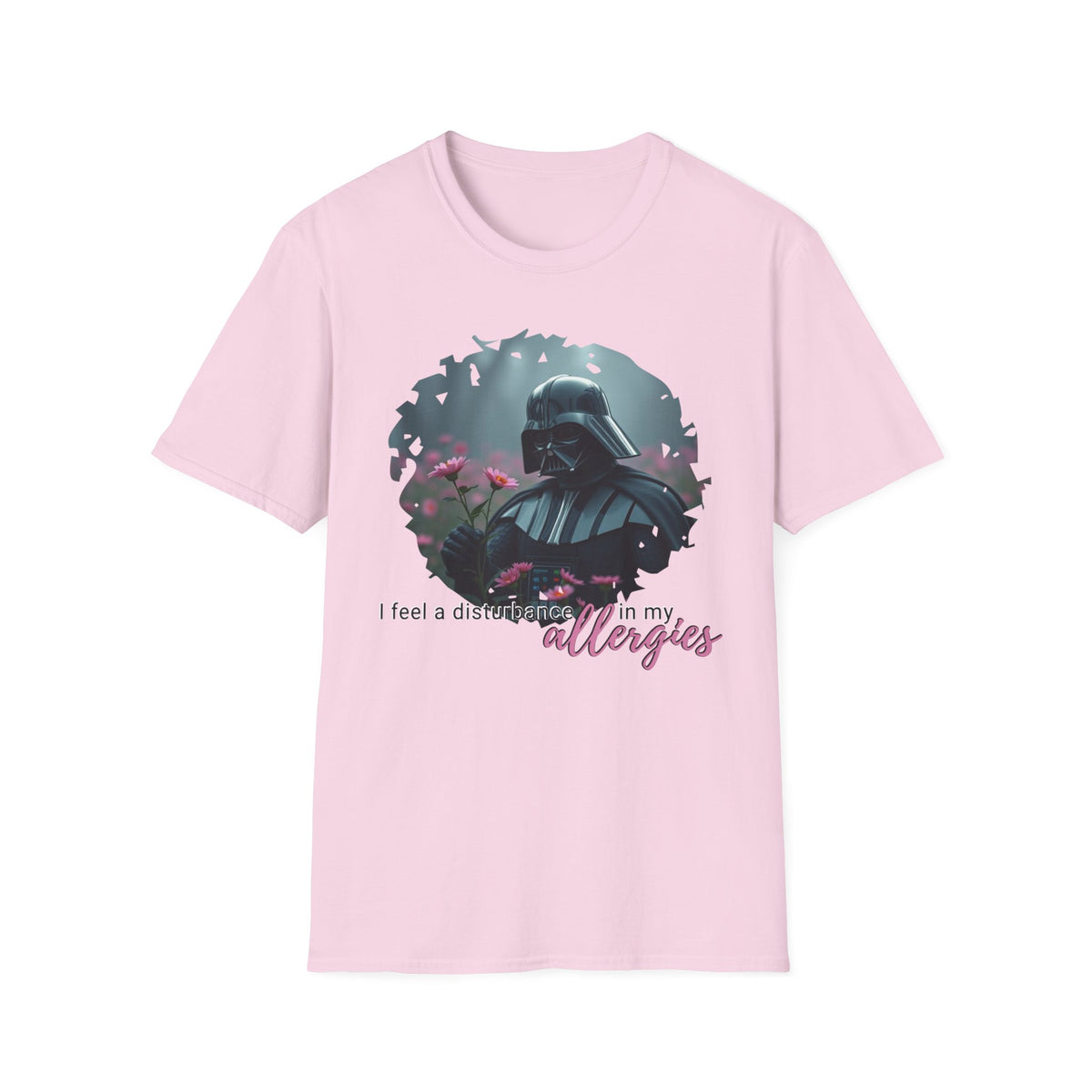 I Feel a Disturbance in My Allergies Shirt, Funny Sci-Fi Allergy Tee, Sarcastic Shirt