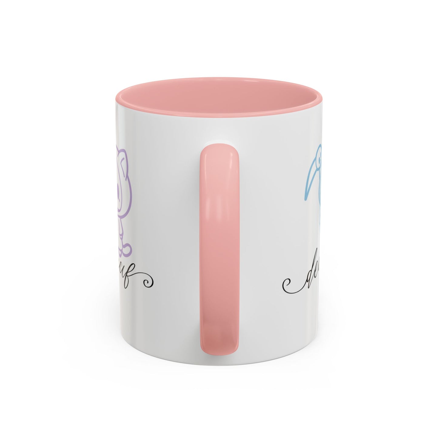 Death Before Decaf Cute Cat Grim Reaper Mug
