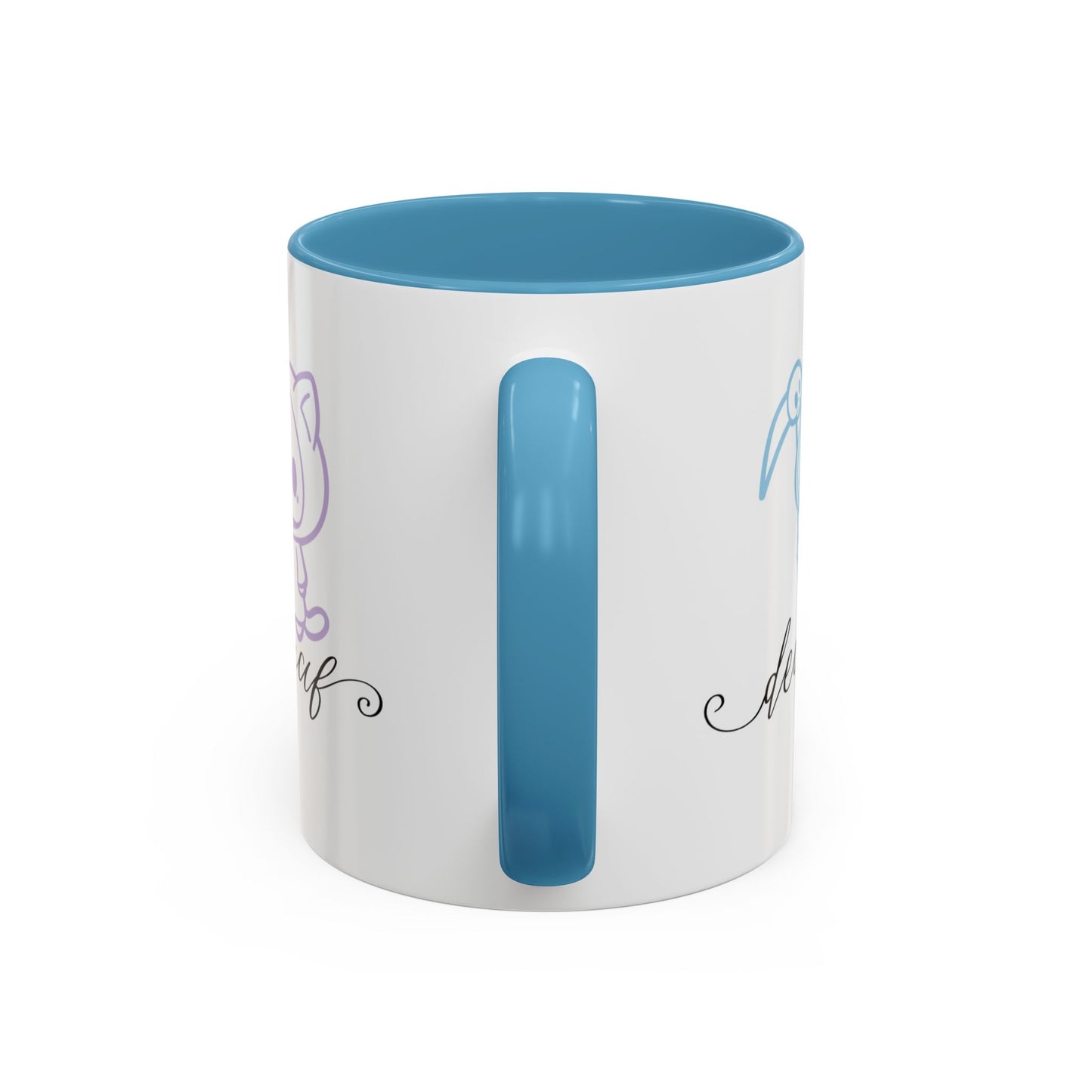 Death Before Decaf Cute Cat Grim Reaper Mug