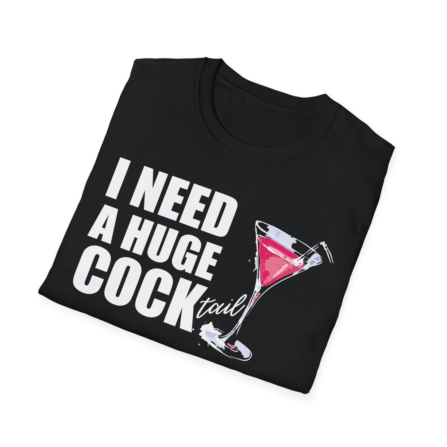 Funny Cocktail T-Shirt | Unisex Humor Tee, Party Shirt, Gift for Bartenders, Birthday Celebration, Casual Wear