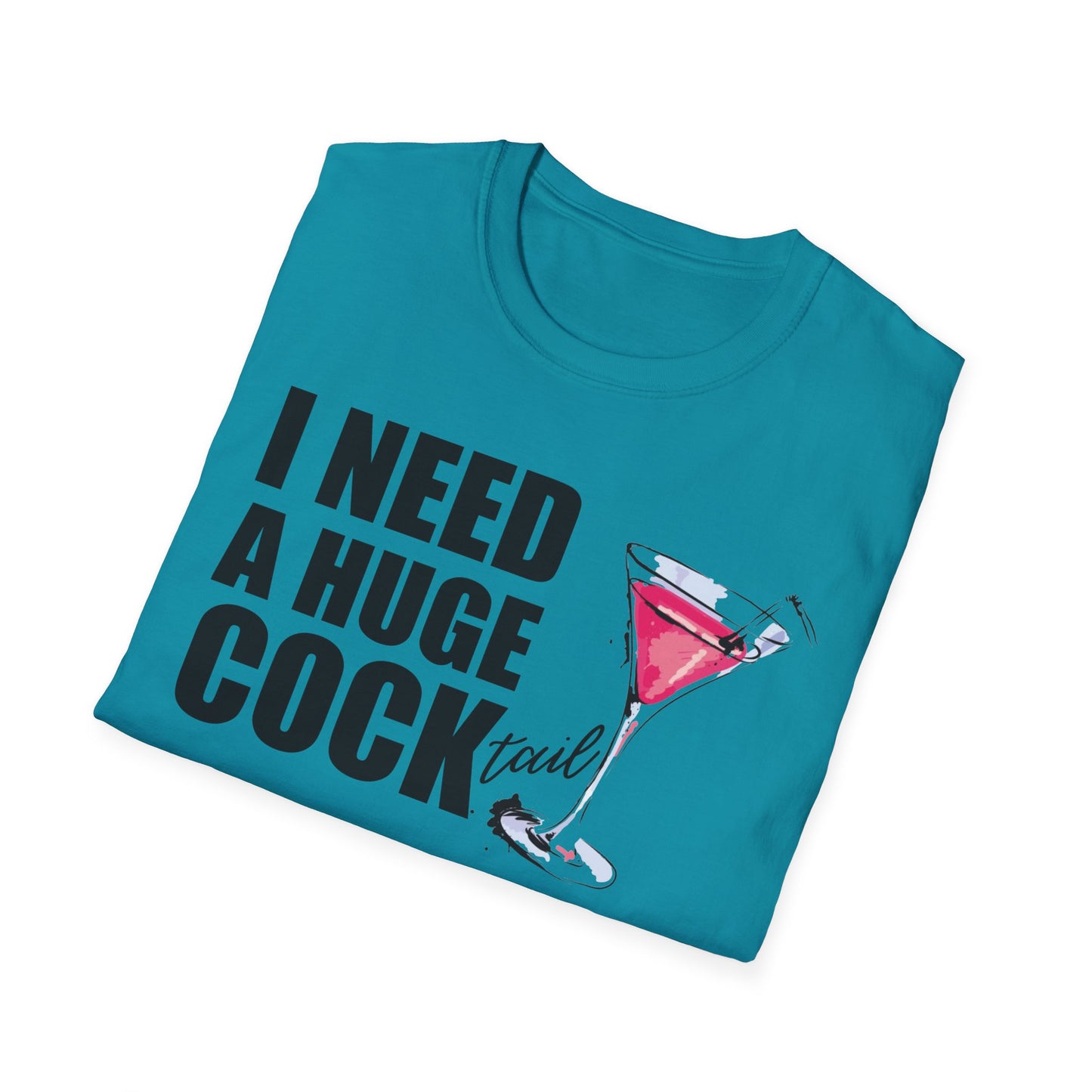 Funny Cocktail T-Shirt | Unisex Humor Tee, Party Shirt, Gift for Bartenders, Birthday Celebration, Casual Wear