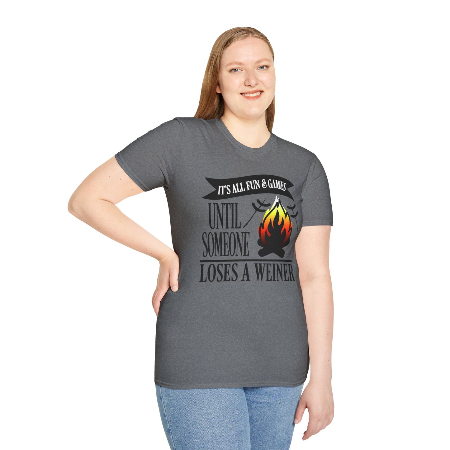 Fun Camping Humor T-Shirt, Outdoor Apparel, Hilarious Gift, Birthday Present, Summer BBQ, Family Reunion Shirt