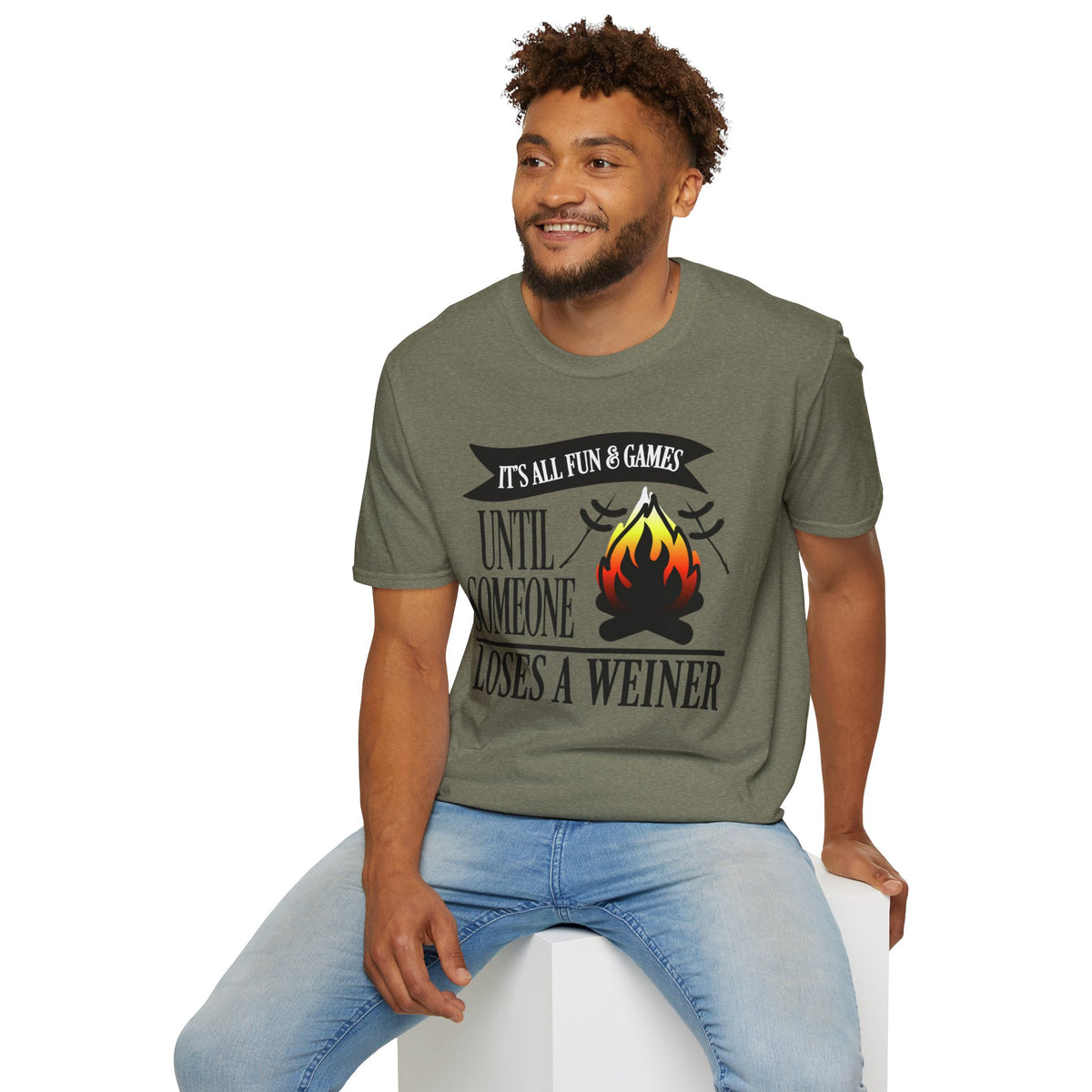 Fun Camping Humor T-Shirt, Outdoor Apparel, Hilarious Gift, Birthday Present, Summer BBQ, Family Reunion Shirt