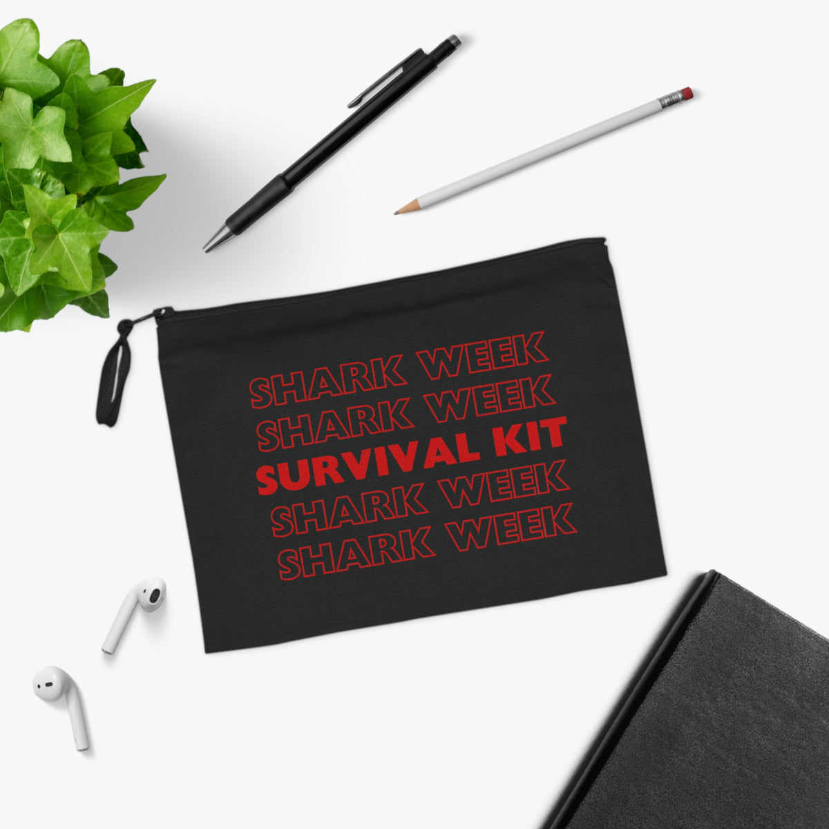 Shark Week Survival Kit Essentials Bag