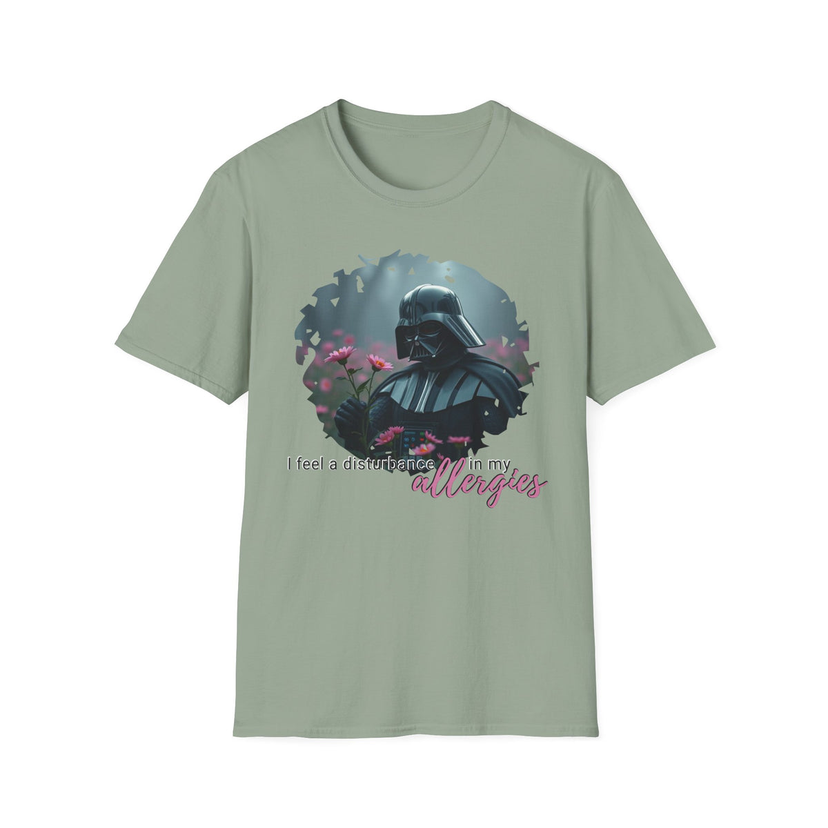 I Feel a Disturbance in My Allergies Shirt, Funny Sci-Fi Allergy Tee, Sarcastic Shirt