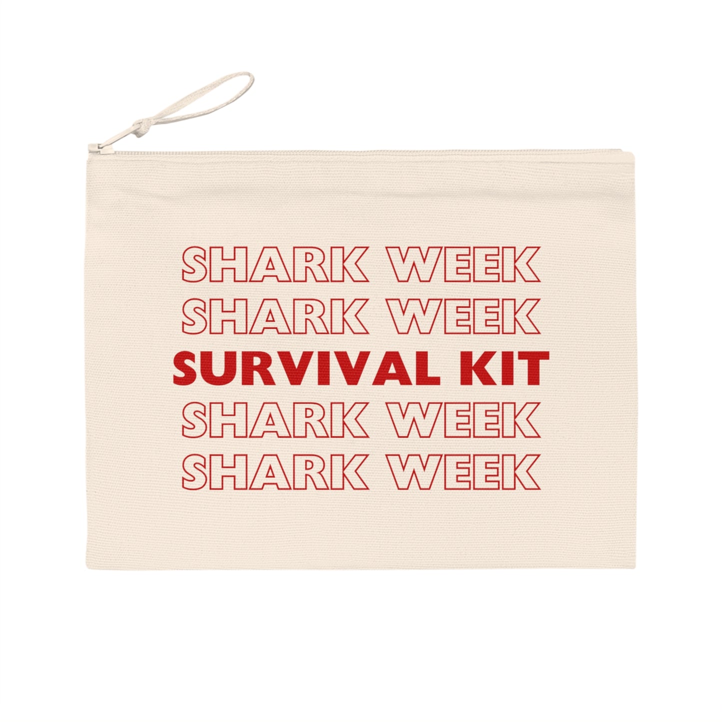 Shark Week Survival Kit Essentials Bag
