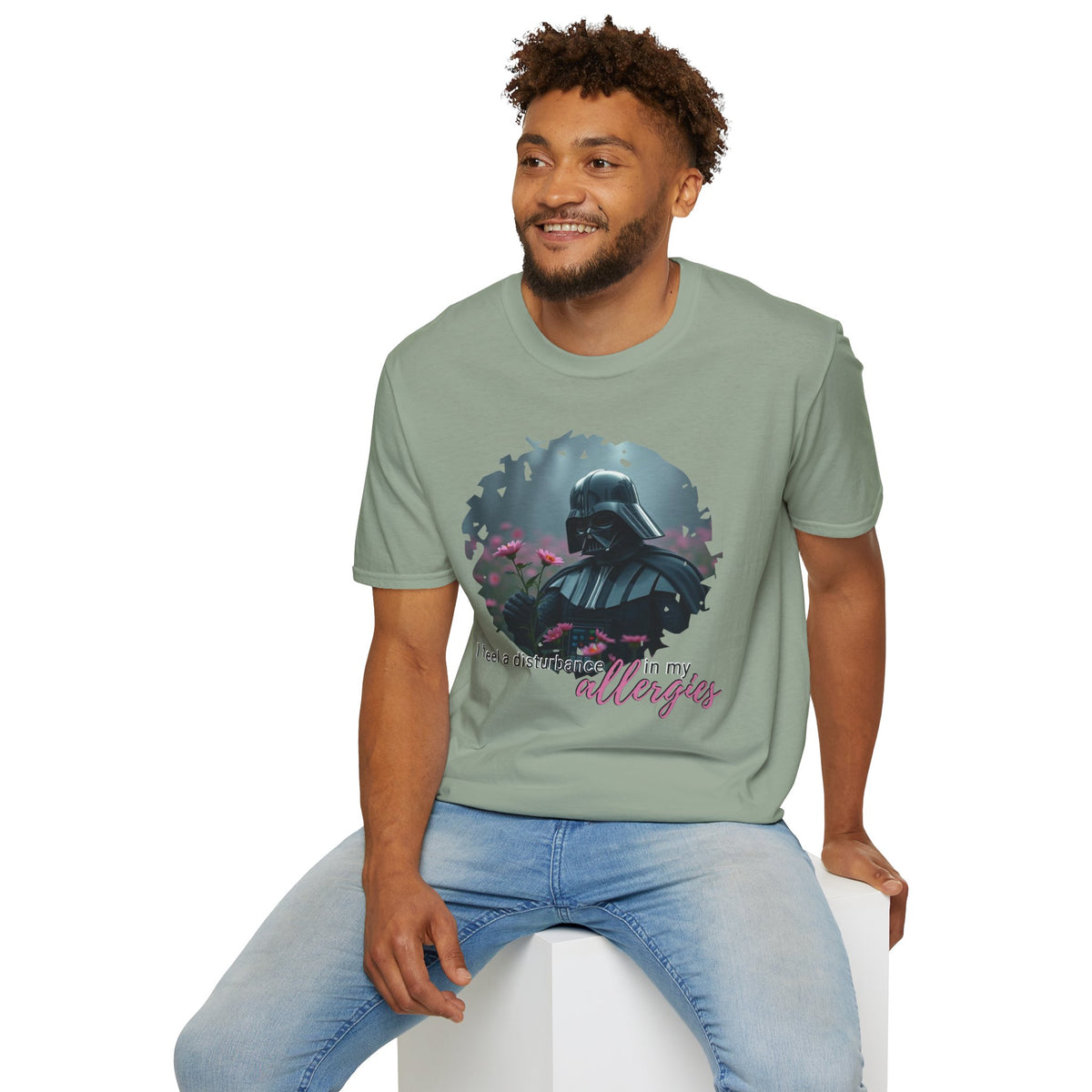 I Feel a Disturbance in My Allergies Shirt, Funny Sci-Fi Allergy Tee, Sarcastic Shirt