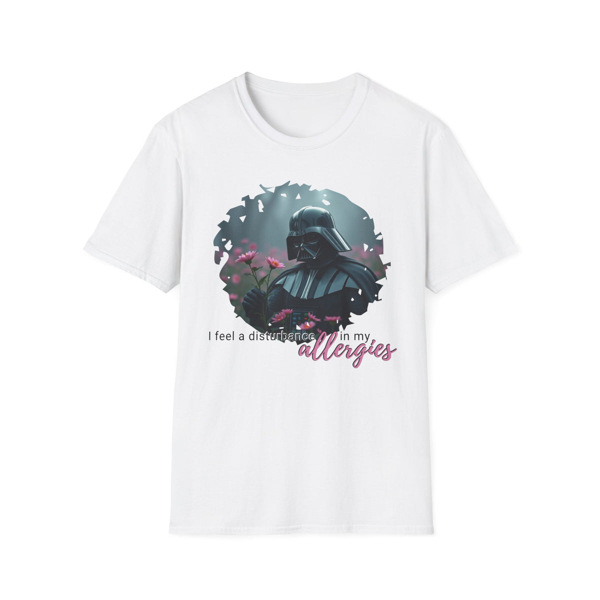I Feel a Disturbance in My Allergies Shirt, Funny Sci-Fi Allergy Tee, Sarcastic Shirt