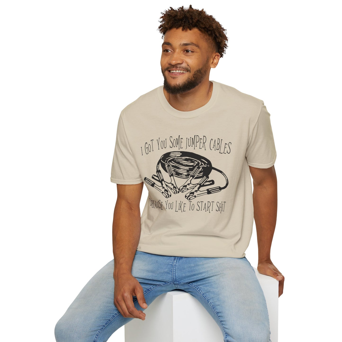 I Got You Some Jumper Cables Sarcastic Tee