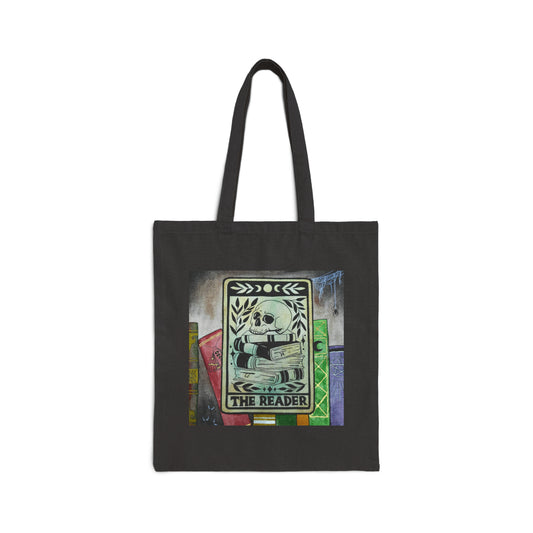 The Reader Canvas Tote Bag