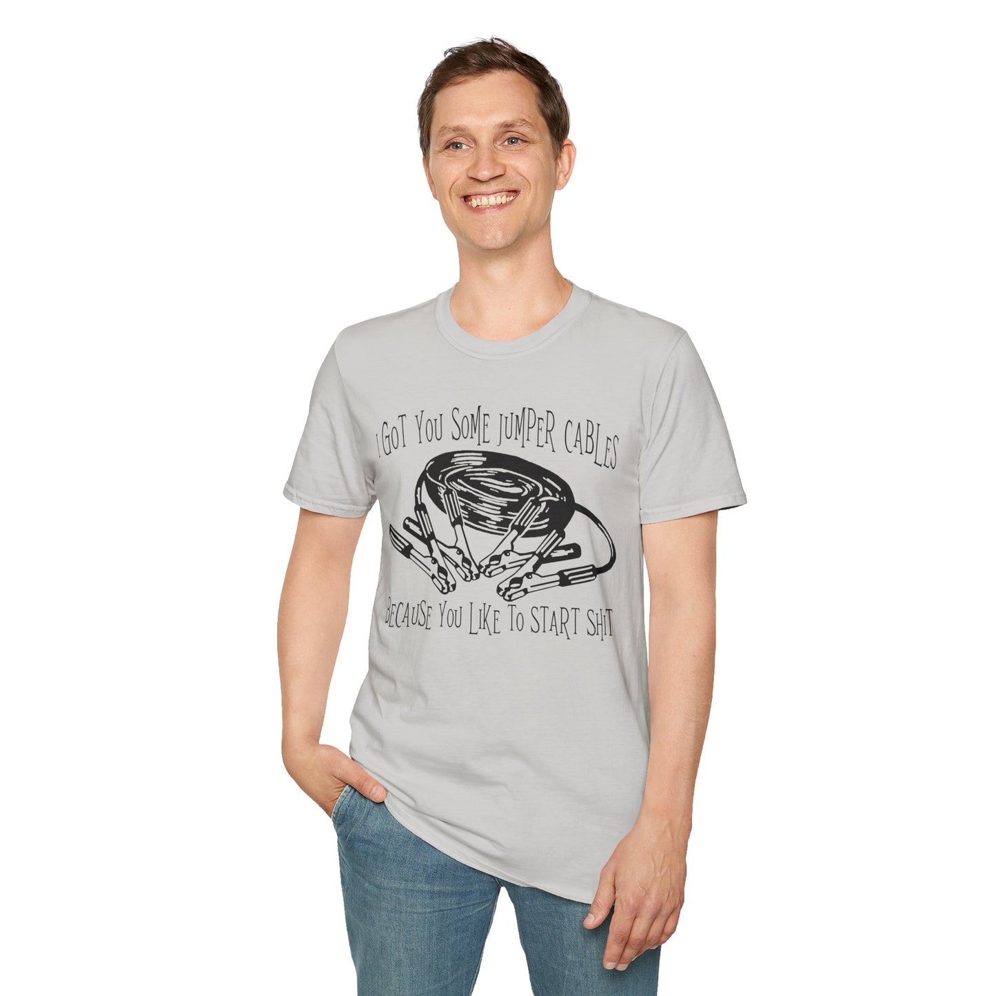I Got You Some Jumper Cables Sarcastic Tee