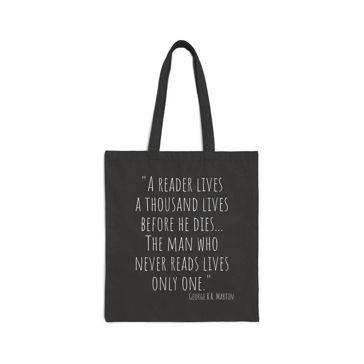 The Reader Canvas Tote Bag