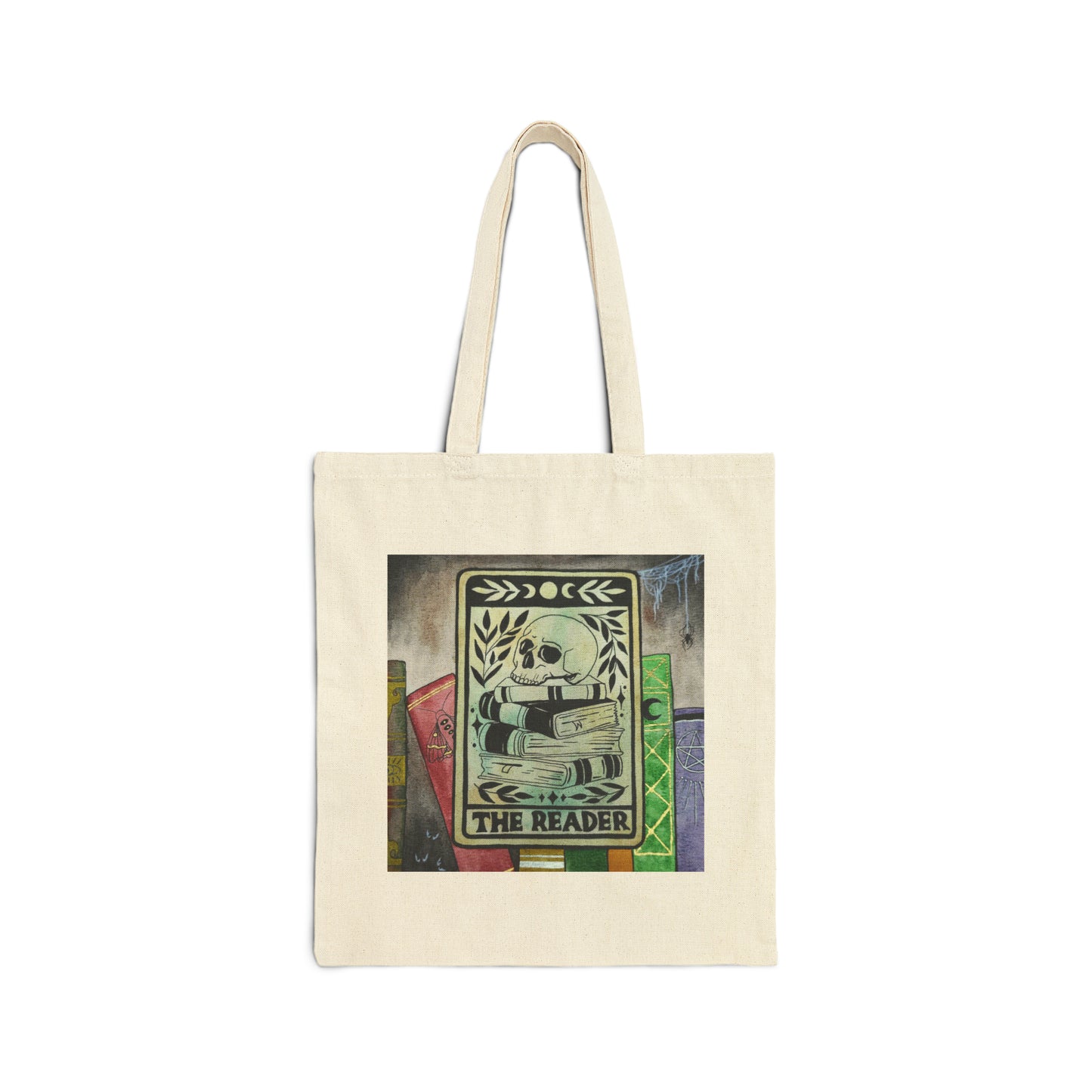 The Reader Canvas Tote Bag